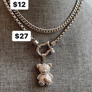 Stainless steel necklaces